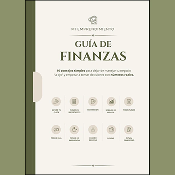 Portada Guía de Finanzas - Mi emprendimiento